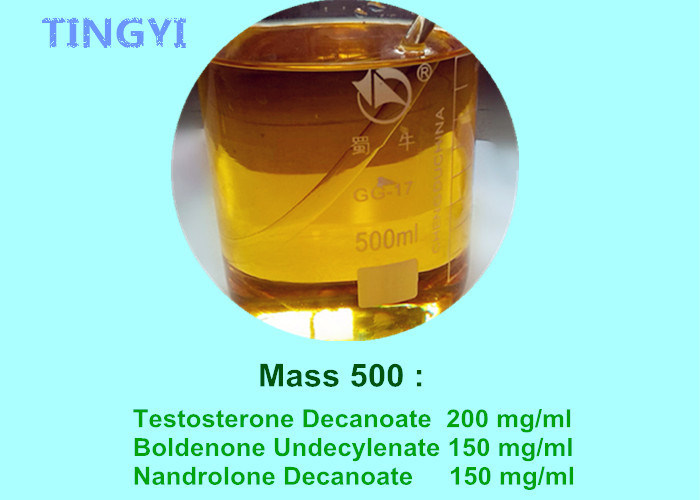 Mass 500 Injecting Anabolic Steroids Oil Liquid For Muscle Gains
