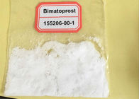 Pharmaceutical Prostaglandin Analog Bimatoprost CAS: 155206-00-1 Reducing Eye Lop White Crystalline Solid