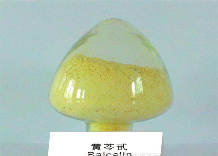 High Purity Pharmaceutical Raw Material Yellow Powder Baicalein CAS 491-67-8 With Factory Price