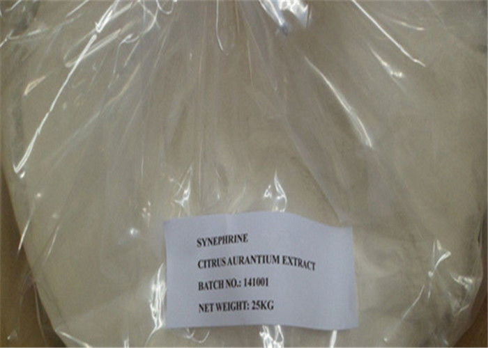 Pharmaceutical Raw Materials White Powder Synephrine For Weight Loss CAS 94-07-5