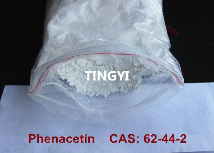 CAS 62-44-2 Strong Pain-relieving & Fever-reducing Drug Raw Phenacetin Powder White Powder