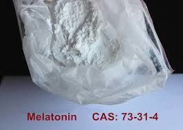 Human Hormone Melatonin  CAS: 73-31-4 Using For Sleep Induction And Prevent Aging