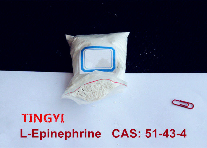 99% Purity Raw Steroids Powder L-Epinephrine CAS 51-43-4 for Bodybuilding