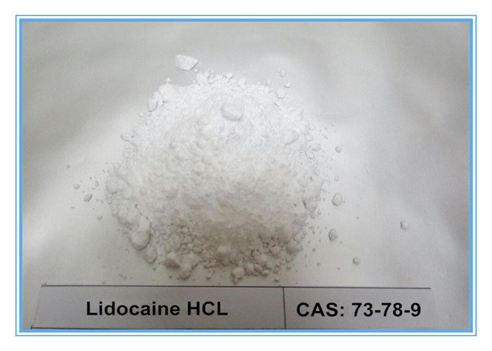 Lidocaine HCL 73-78-9 Local Anesthetic Drug 99% Purity Quick Effect Pain Killer